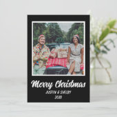 メリークリスマスカスタムの写真 シーズンカード (スタンド正面)