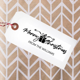 メリークリスマスカスタムは家族から。 ラバースタンプ