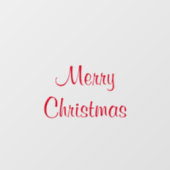 メリークリスマスカスタム文字ホリデーデコールホーム ウィンドウサイン (シート)