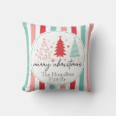 メリークリスマスカスタム装飾用クッション クッション (正面)