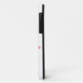 メリークリスマスカップルの写真を追加の名前happy holida Case-Mate iPhoneケース (裏面/左)