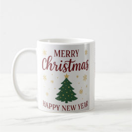 メリークリスマスカップ - あったかホリデーギフト コーヒーマグカップ