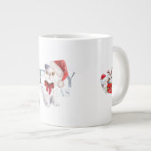 メリークリスマスカップ ジャンボコーヒーマグカップ (正面右)