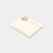 メリークリスマスカラフルリースバード ポストイット (アングル)