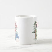 メリークリスマスカートラブルホリデーデザイン モーフィングマグカップ (中央)