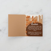 メリークリスマスカードとクッキー，休日応援 シーズンカード (内部)