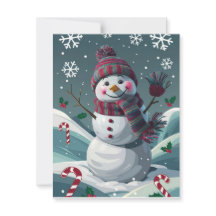 メリークリスマスカードと祝日カードのグリーティング