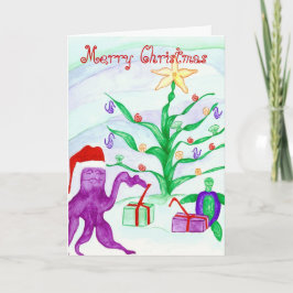 メリークリスマスカードを望みます シーズンカード