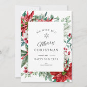 メリークリスマスカードクリスマス毒フレーム シーズンカード (正面)