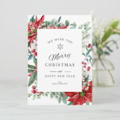 メリークリスマスカードクリスマス毒フレーム シーズンカード (スタンド正面)