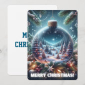 メリークリスマスカードボーブル シーズンカード (正面/裏面)