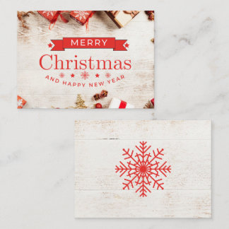 メリークリスマスカードヴィンテージルッククリスマスカード ノートカード