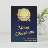 メリークリスマスカード企業のロゴホリデー2025 シーズンカード (スタンド正面)