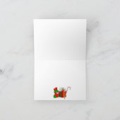 メリークリスマスカード家族の猫 シーズンカード (内部)