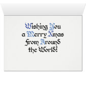 メリークリスマスカード (内部横(下))