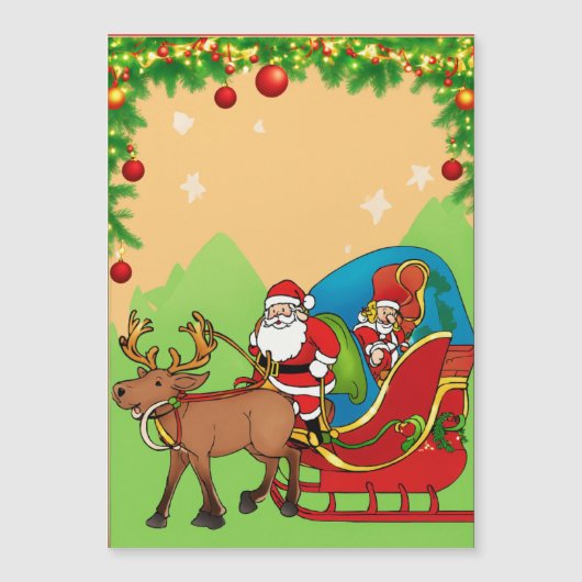 メリークリスマスカード (正面)