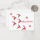 メリークリスマスカード2023 ノートカード (正面/裏面インサイチュ)