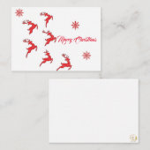 メリークリスマスカード2023 ノートカード (正面/裏面)