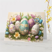 メリークリスマスカード カード (黄色い花)