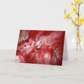 メリークリスマスカード カード (黄色い花)