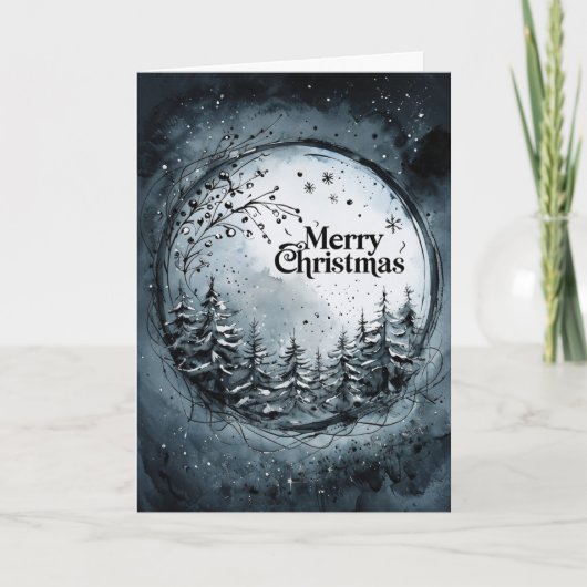 メリークリスマスカード カード (正面)