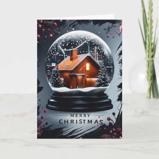 メリークリスマスカード カード (正面)