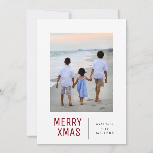 メリークリスマスカード |クリスマス シーズンカード (正面)