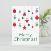 メリークリスマスカード シーズンカード (スタンド正面)