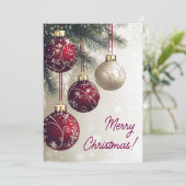 メリークリスマスカード シーズンカード (スタンド正面)