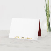 メリークリスマスカード シーズンカード (裏面)