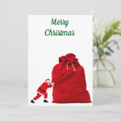 メリークリスマスカード シーズンカード (スタンド正面)