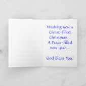 メリークリスマスカード シーズンカード (内部)