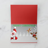 メリークリスマスカード シーズンカード (内部)