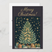 メリークリスマスカード シーズンカード (正面/裏面)