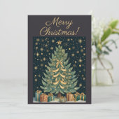 メリークリスマスカード シーズンカード (スタンド正面)