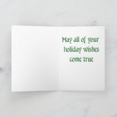 メリークリスマスカード シーズンカード (内部)