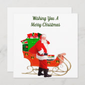 メリークリスマスカード シーズンカード (正面/裏面)