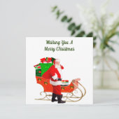 メリークリスマスカード シーズンカード (スタンド正面)