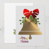 メリークリスマスカード シーズンカード (正面/裏面)