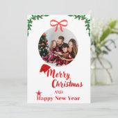 メリークリスマスカード シーズンカード (スタンド正面)