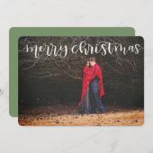 メリークリスマスカード シーズンカード (正面/裏面)