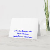 メリークリスマスカード シーズンカード (裏面)