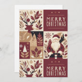 メリークリスマスカード シーズンカード (正面/裏面)