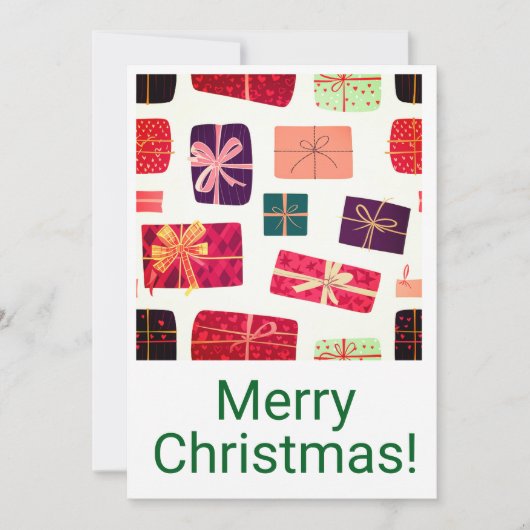 メリークリスマスカード シーズンカード (正面)