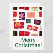 メリークリスマスカード シーズンカード (正面/裏面)
