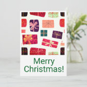 メリークリスマスカード シーズンカード (スタンド正面)