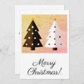 メリークリスマスカード シーズンカード (正面/裏面)