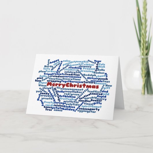 メリークリスマスカード シーズンカード (正面)