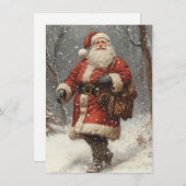 メリークリスマスカード シーズンカード (正面/裏面)