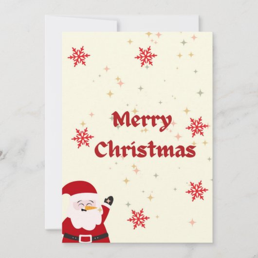メリークリスマスカード シーズンカード (正面)